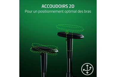 RAZER Chaise Gaming iskur V2 Black Réf: RZ38-05310100-R3G1  - CHAIR GAMING RAZER Chaise Gaming iskur V2 Black Réf: RZ38-05310100-R3G1  - CHAIR GAMING