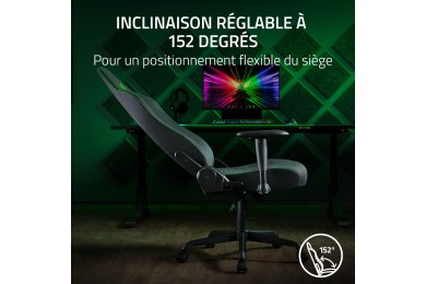 RAZER Chaise Gaming iskur V2 Black Réf: RZ38-05310100-R3G1  - CHAIR GAMING