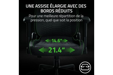 RAZER Chaise Gaming iskur V2 Black Réf: RZ38-05310100-R3G1  - CHAIR GAMING
