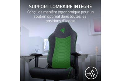 RAZER Chaise Gaming iskur V2 Black Réf: RZ38-05310100-R3G1  - CHAIR GAMING