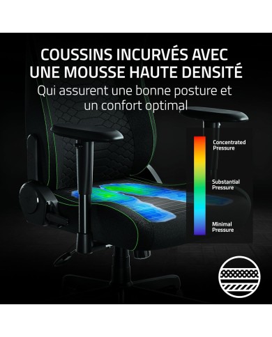 RAZER Chaise Gaming iskur V2 Black Réf: RZ38-05310100-R3G1  - CHAIR GAMING