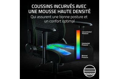 RAZER Chaise Gaming iskur V2 Black Réf: RZ38-05310100-R3G1  - CHAIR GAMING