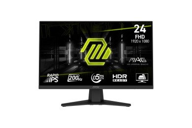 MSI MAG 244F 23.8" 200Hz 0.5ms Rapid IPS MSI MAG 244F 23.8" 200Hz 0.5ms Rapid IPS