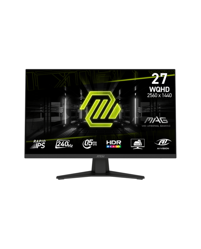 MSI MAG 274QF X24 27" 240Hz Fast IPS 2K | Moniteurs MSI Maroc MSI MAG 274QF X24 27" 240Hz Fast IPS 2K | Moniteurs MSI Maroc