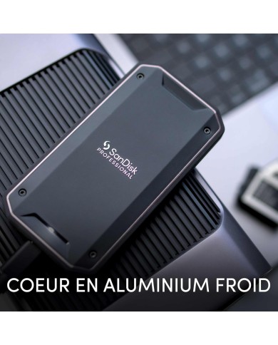SanDisk Professional 2 TO PRO | 3000 Mo/s | 40Gbps |SSD EXTERNE MAROC SanDisk Professional 2 TO PRO | 3000 Mo/s | 40Gbps |SSD EXTERNE MAROC