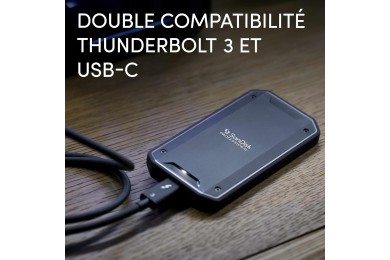 SanDisk Professional 2 TO PRO | 3000 Mo/s | 40Gbps |SSD EXTERNE MAROC