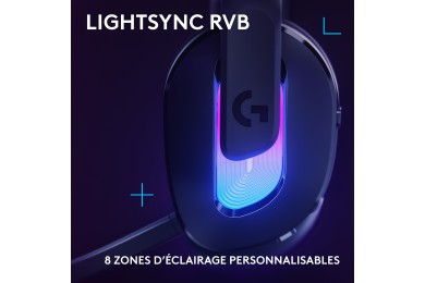 Logitech G G522 Lightspeed (Noir) - Micro-casque Logitech G G522 Lightspeed (Noir) - Micro-casque