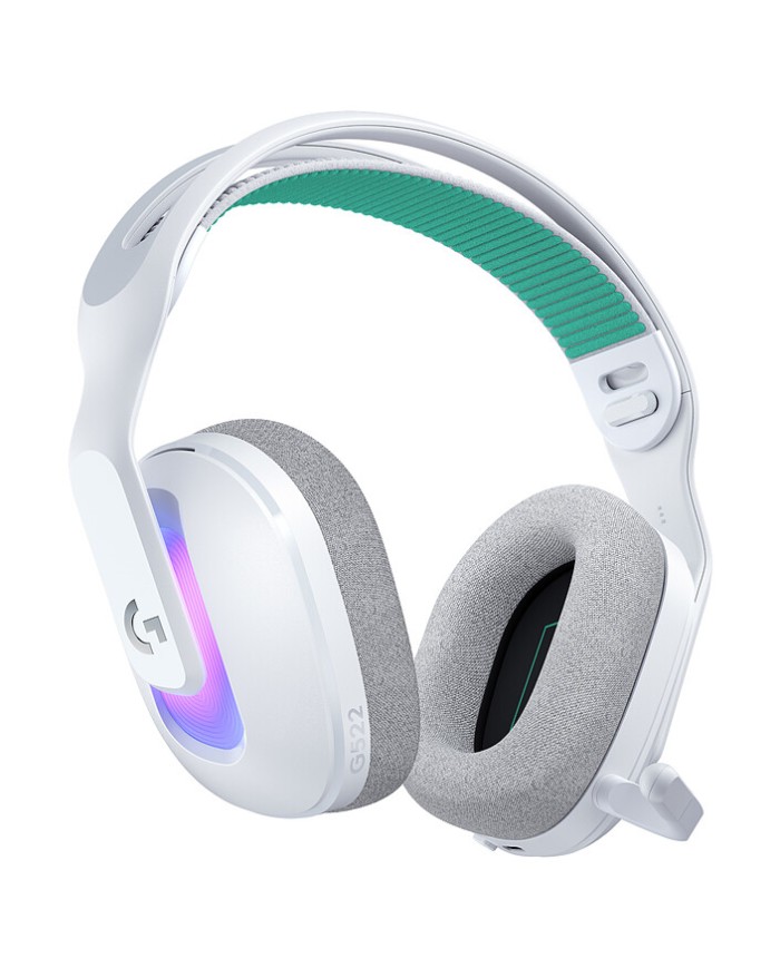 Logitech G G522 Lightspeed (BLANC) - Micro-casque