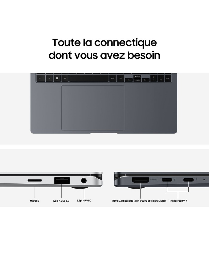 Samsung Galaxy Book4 Pro 360 16" AMOLED 120 Hz - PC PORTABLE Samsung Galaxy Book4 Pro 360 16" AMOLED 120 Hz - PC PORTABLE