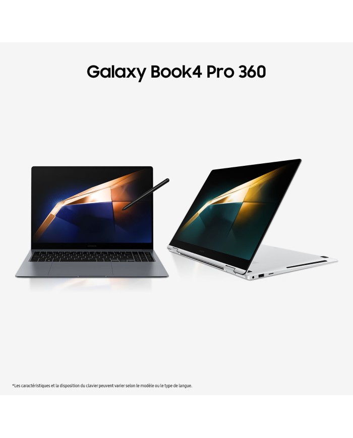 Samsung Galaxy Book4 Pro 360 16" AMOLED 120 Hz - PC PORTABLE Samsung Galaxy Book4 Pro 360 16" AMOLED 120 Hz - PC PORTABLE