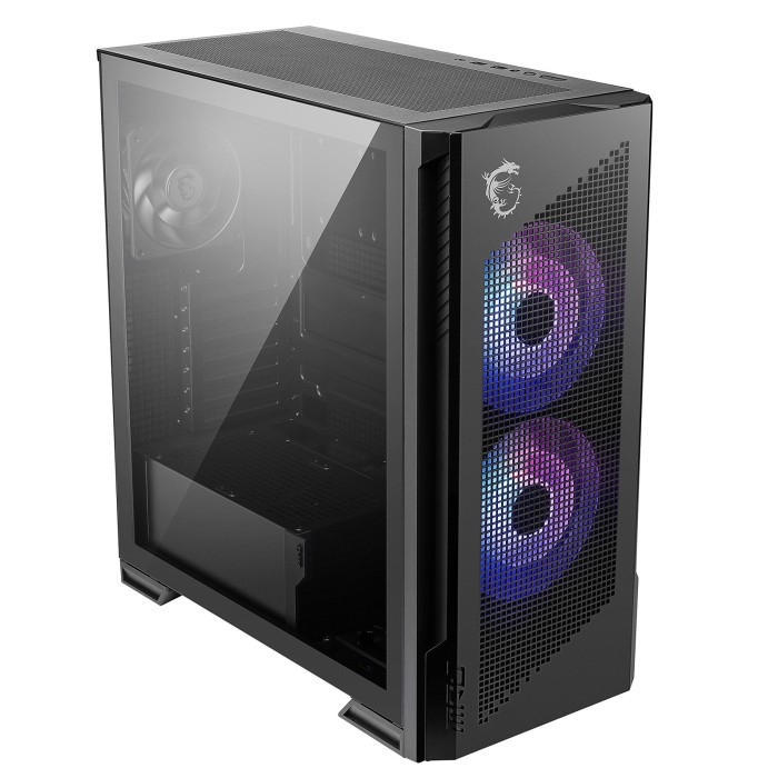 MSI MPG VELOX 300R AIRFLOW PZ Noir – Boîtier PC Gamer Airflow