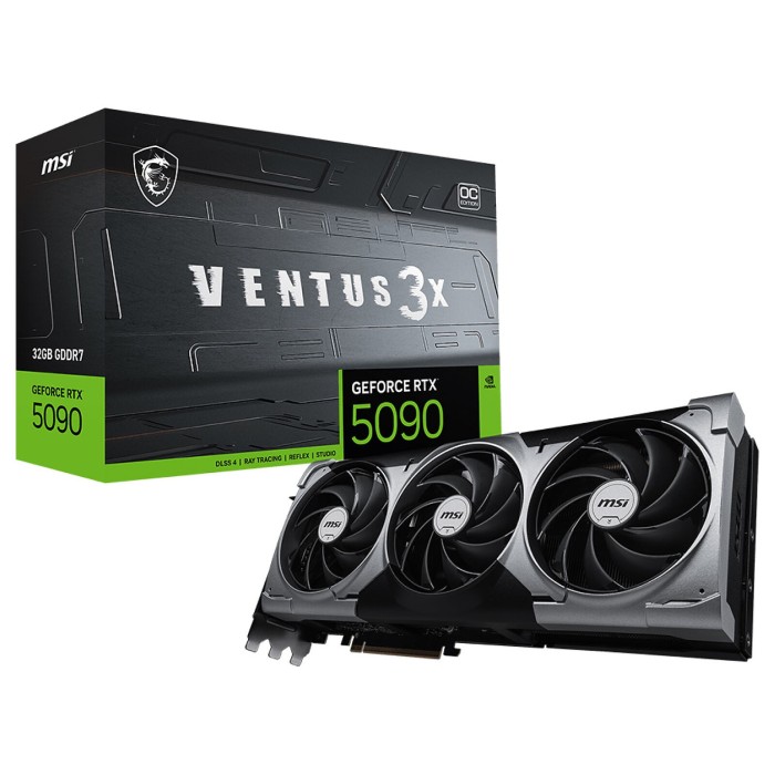MSI GeForce RTX 5090 32G VENTUS 3X OC - Carte graphique Maroc