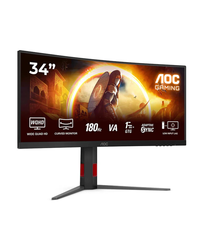 AOC CU34G4 34" 180Hz 0.5ms Curved - Ecran PC
