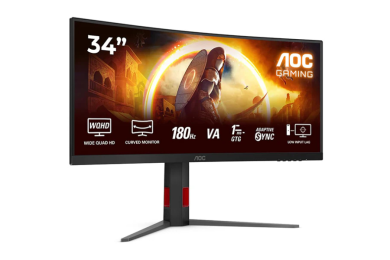 AOC CU34G4 34" 180Hz 0.5ms Curved - Ecran PC