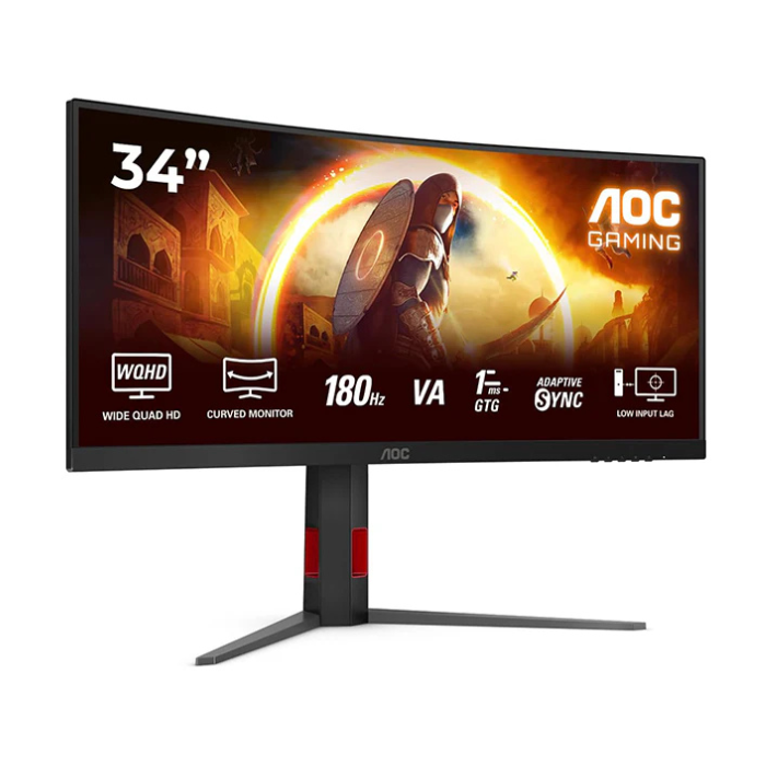 AOC CU34G4 34" 180Hz 0.5ms Curved - Ecran PC