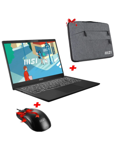 MSI Modern 15 i7-13620H 16GB 512GB FHD IPS Maroc