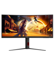 AOC CU34G4 34" UltraWide 180Hz 0.5ms WQHD Curved Maroc