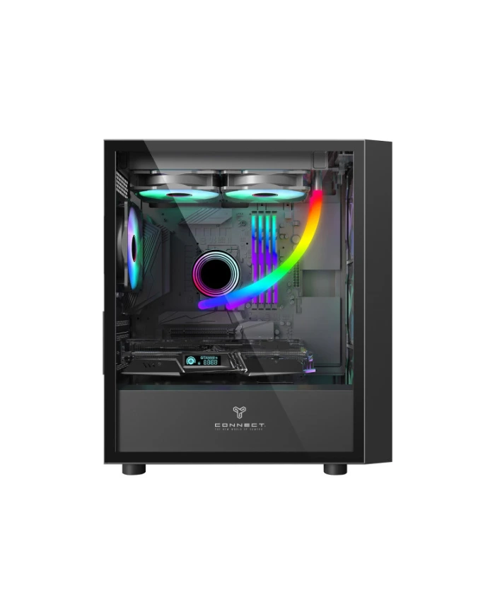 PC Gaming Ryzen 5 7500F RTX 5050 16GB Setup Complet Maroc