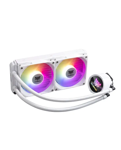 HYBROK HL240W RGB White Watercooling 240mm ARGB Maroc