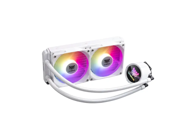 HYBROK HL240W RGB White Watercooling 240mm ARGB Maroc