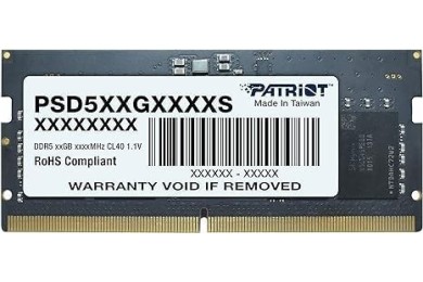 Patriot 32GB DDR5 5600MHz SODIMM Laptop Gaming Maroc