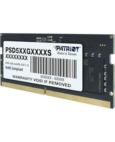 Patriot 32GB DDR5 5600MHz SODIMM Laptop Gaming Maroc