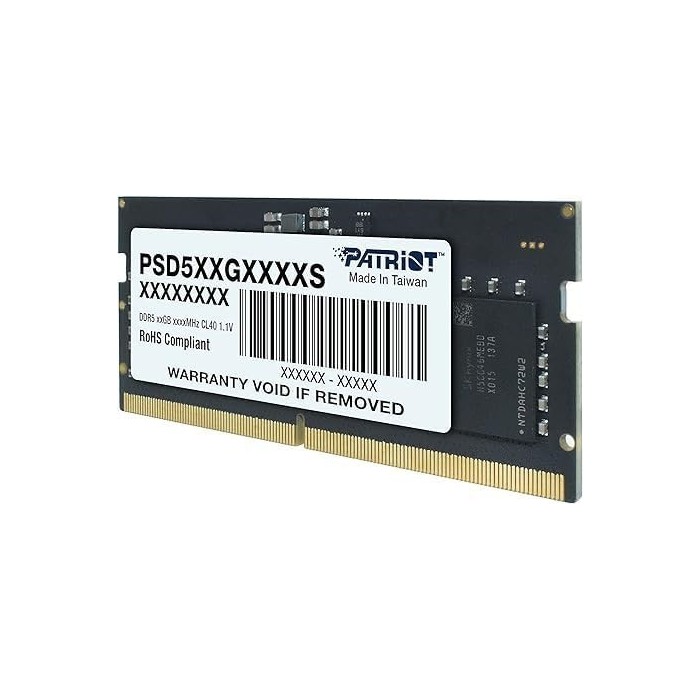 Patriot 32GB DDR5 5600MHz SODIMM Laptop Gaming Maroc