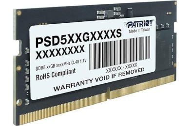 Patriot 32GB DDR5 5600MHz SODIMM Laptop Gaming Maroc