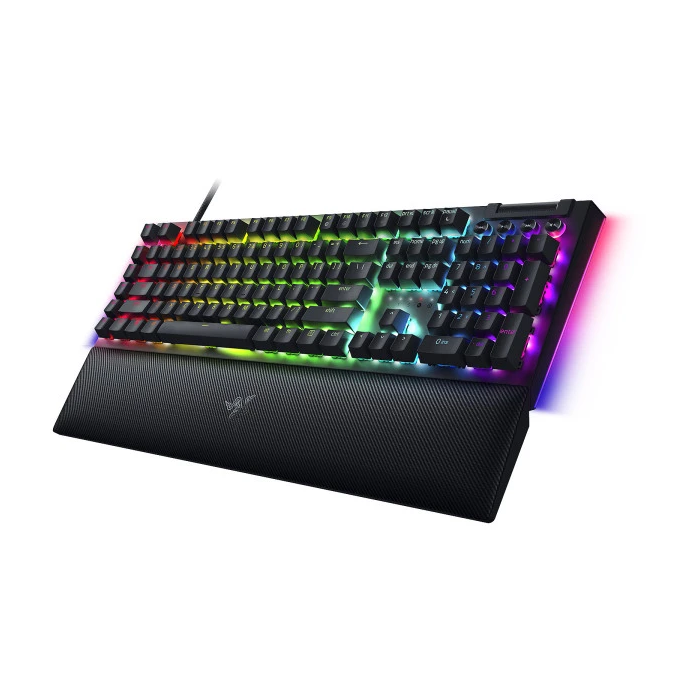 Clavier Razer BlackWidow V4 FR AZERTY Mécanique Vert RGB