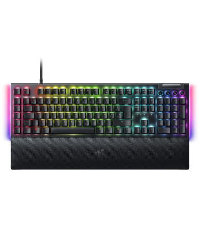 Clavier Razer BlackWidow V4 FR AZERTY Mécanique Vert RGB