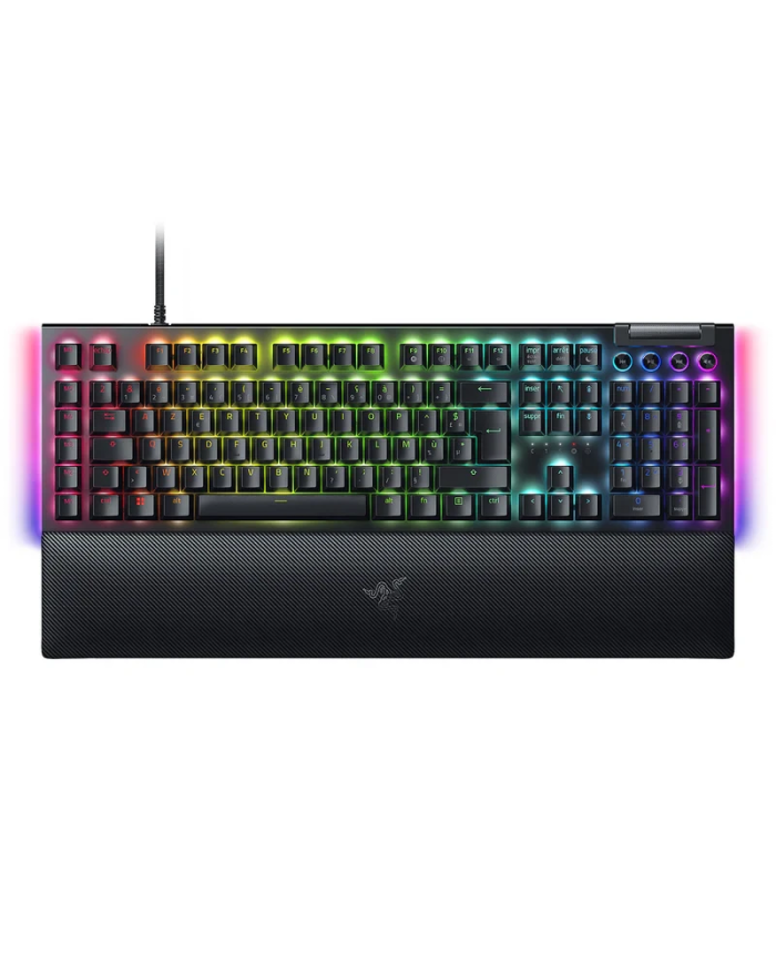 Clavier Razer BlackWidow V4 FR AZERTY Mécanique Vert RGB