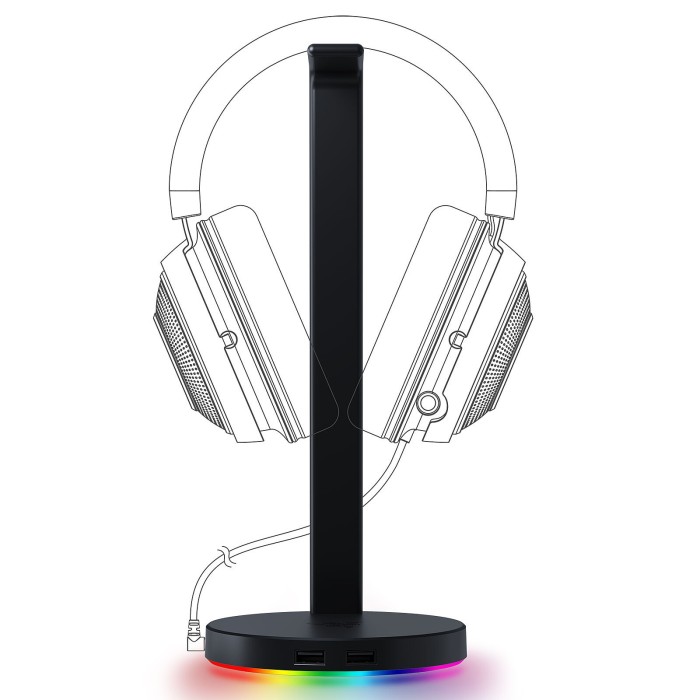 Razer Base Station V2 Chroma Support Casque RGB Maroc