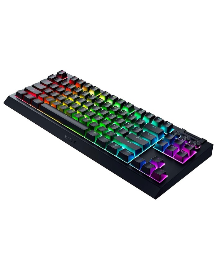 Razer BlackWidow V4 TKL HyperSpeed Orange Hot-Swap Maroc