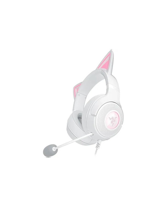 Razer Kraken Kitty V2 Blanc USB Oreilles Chat RGB 7.1 Maroc