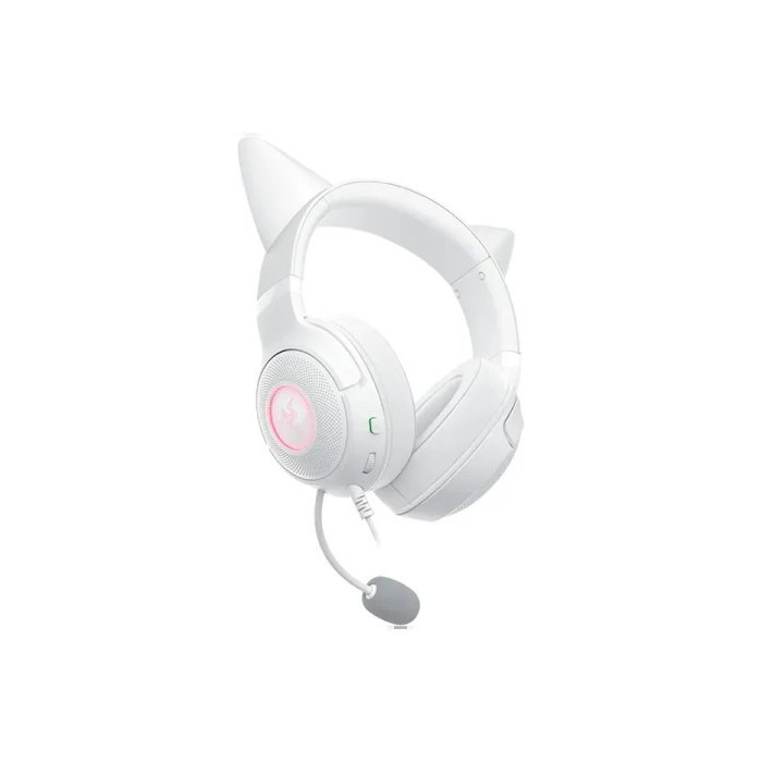 Razer Kraken Kitty V2 Blanc USB Oreilles Chat RGB 7.1 Maroc