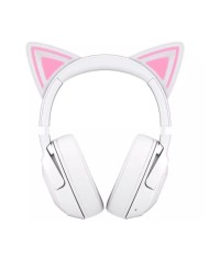 Razer Kraken Kitty V2 BT BLANC Oreilles Chat RGB Maroc
