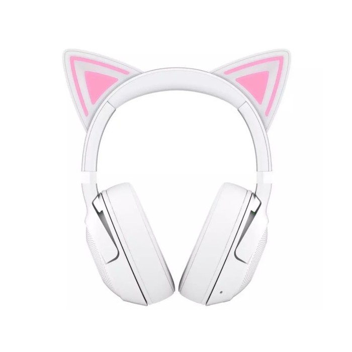 Razer Kraken Kitty V2 BT BLANC Oreilles Chat RGB Maroc