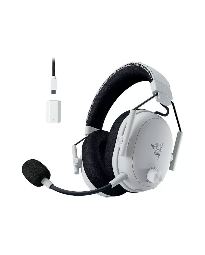 Razer BlackShark V3 Pro Blanc Sans Fil THX Spatial 70h Maroc