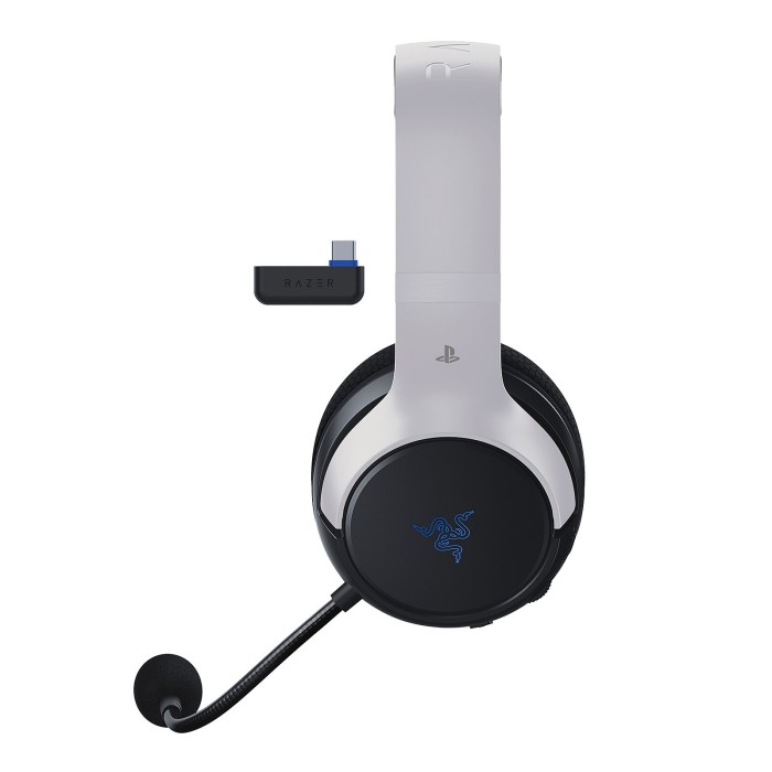 Razer Kaira HyperSpeed PS5 Blanc Sans Fil Officiel PlayStation Maroc