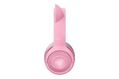 Razer Kraken Kitty V2 BT Quartz Rose Oreilles Chat RGB Maroc