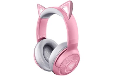 Razer Kraken Kitty V2 BT Quartz Rose Oreilles Chat RGB Maroc