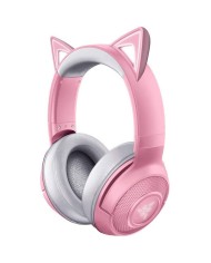 Razer Kraken Kitty V2 BT Quartz Rose Oreilles Chat RGB Maroc