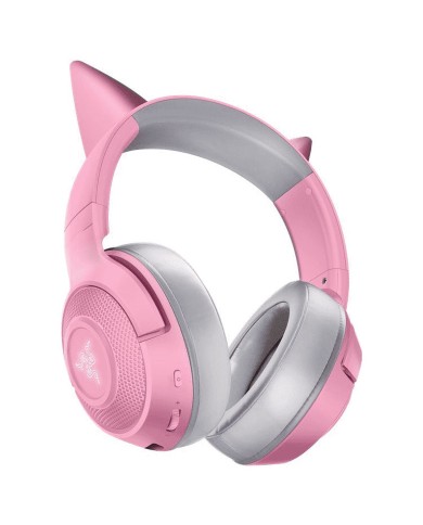 Razer Kraken Kitty V2 BT Quartz Rose Oreilles Chat RGB Maroc