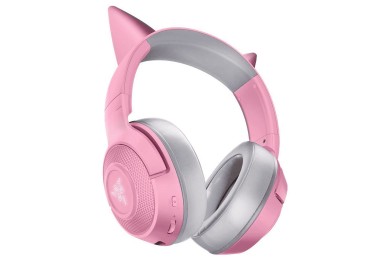 Razer Kraken Kitty V2 BT Quartz Rose Oreilles Chat RGB Maroc