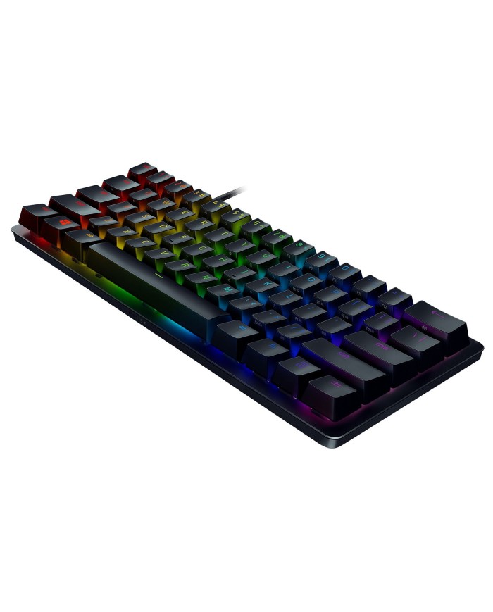 Razer Huntsman Mini Mercury Blanc 60% Optical Red AZERTY Maroc
