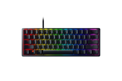 Razer Huntsman Mini Mercury Blanc 60% Optical Red AZERTY Maroc