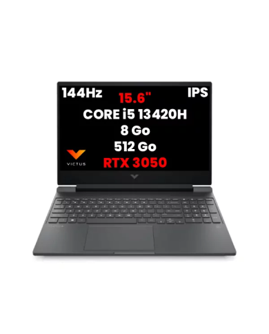 HP Victus 15 i5-13420H RTX 3050 144Hz - Laptop Maroc