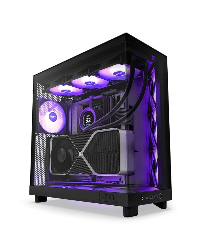 NZXT H6 Flow RGB - Boîtier Mid-Tower ATX Airflow & RGB