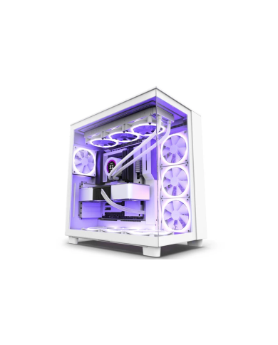 NZXT H9 Elite Blanc - Boîtier PC Gaming Premium