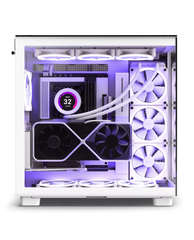 NZXT H9 Elite Blanc - Boîtier PC Gaming Premium
